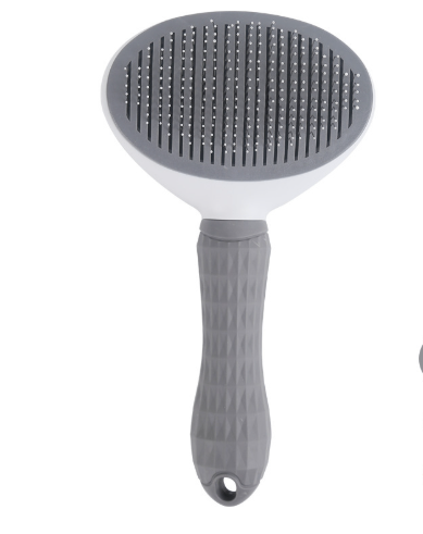 Dog and Cat Grooming Comb with Automatic Hair Brush