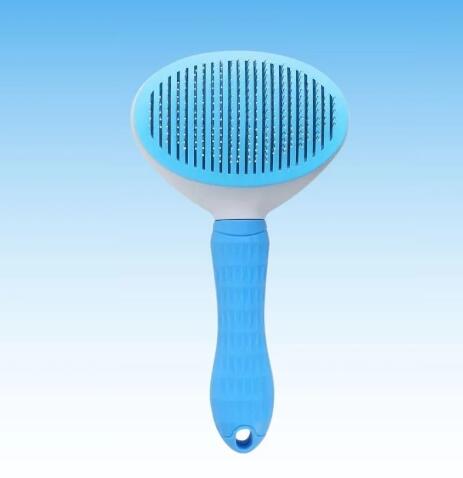 Dog and Cat Grooming Comb with Automatic Hair Brush