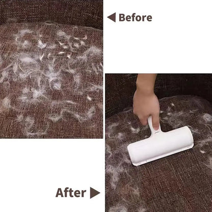 Hair remover roller cleaning car seats and furniture