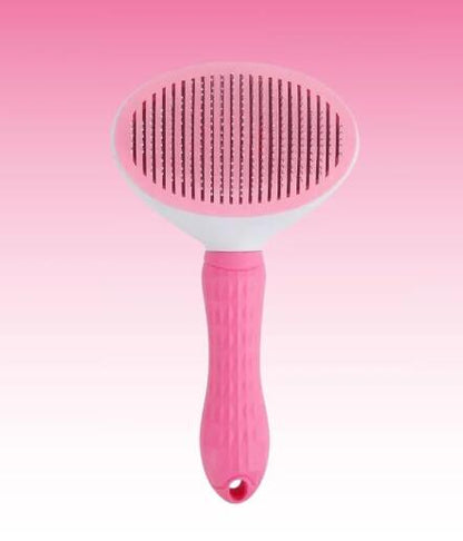 Dog and Cat Grooming Comb with Automatic Hair Brush